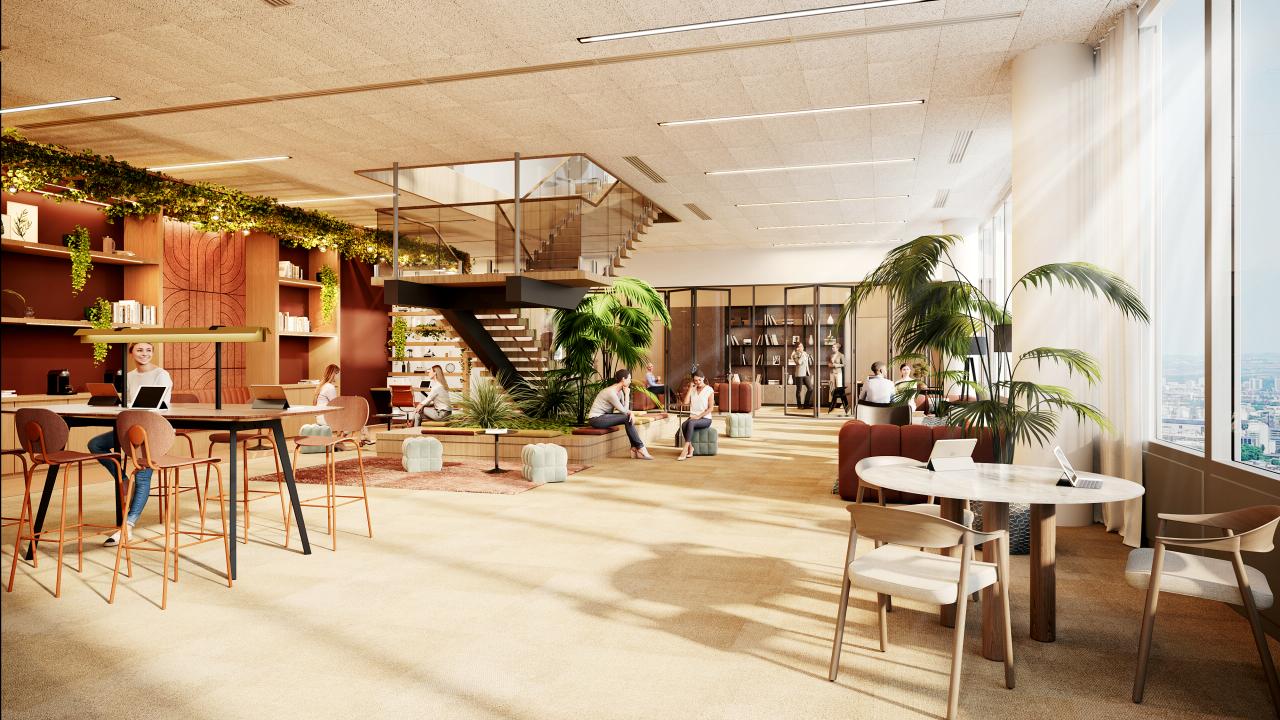 Bureau La Défense 20438m² Location bureau Courbevoie Hauts-de-Seine OLBUR2100290 4